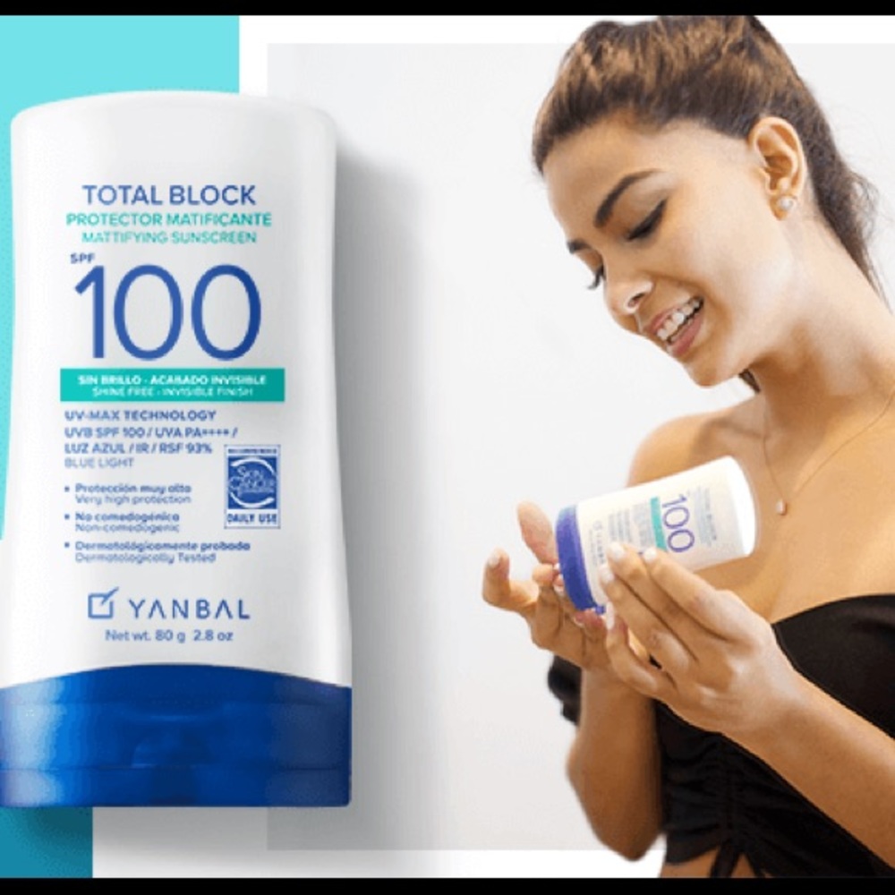 Total Block SPF 100 Sunscreen For Face & Body By Yanbal